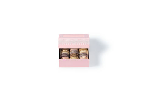 NAPOLEON III BOX ROSE - 12 Macarons